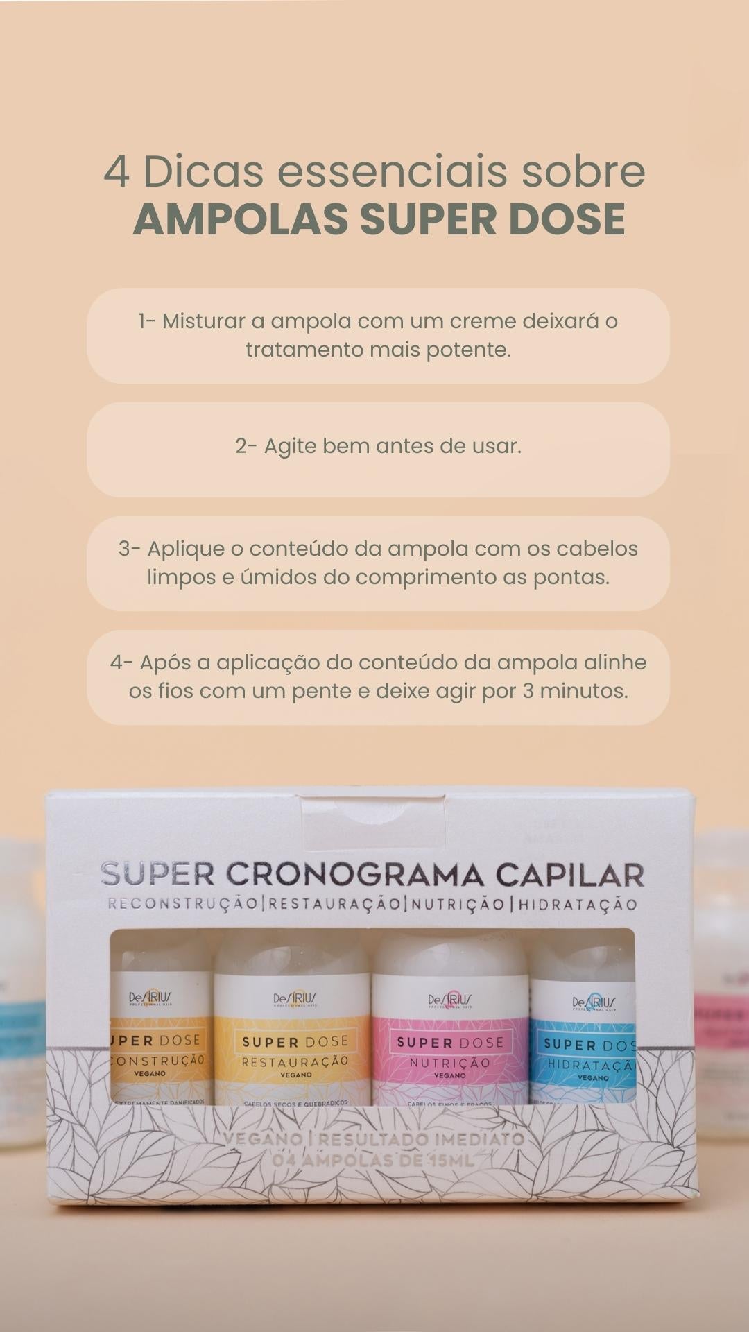 4 Dicas essenciais sobre AMPOLAS SUPER DOSE